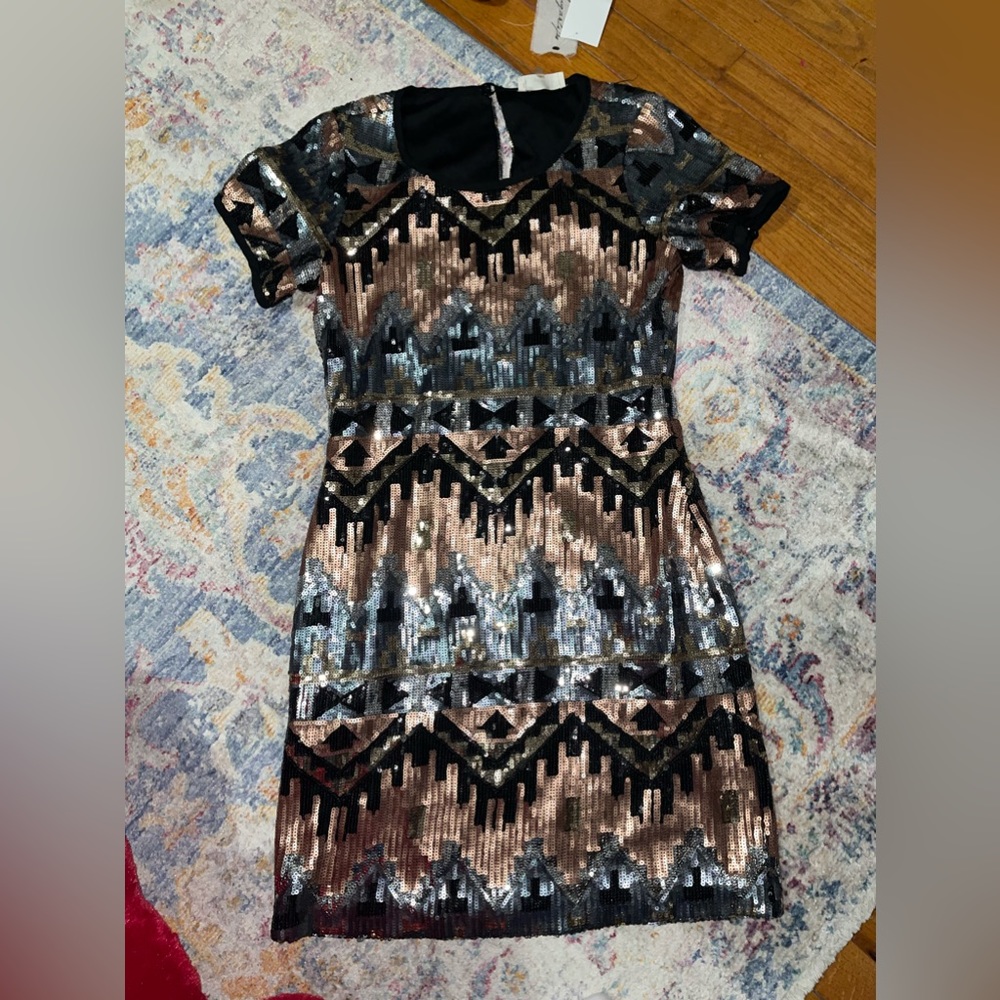 Mini dress colorful